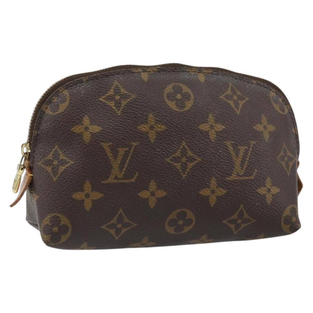 LOUIS VUITTON Monogram Pochette Cosmetic PM Pouch M43998 LV Auth BA9444